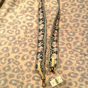 Anthropologie Madeline Embroidered Strap